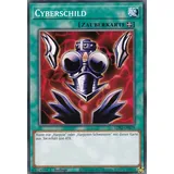 LDS2-DE079 - Cyberschild - Common - DE - im Set mit Ultrapro Toploader - Yugioh