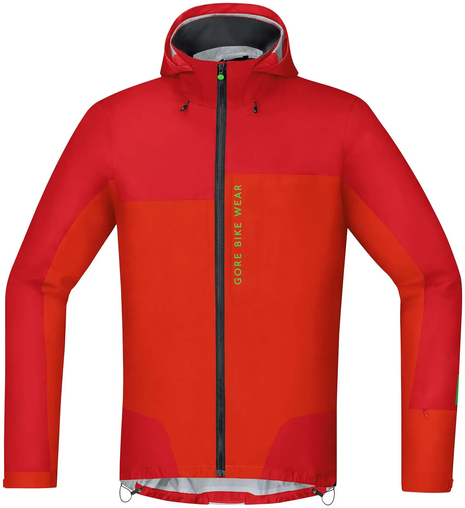 Gore Bike Wear Power Trail Gore-Tex Active Jacke Off-Road Ambitious - Passform Slim | rot-orange - S