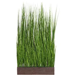 CREATIV green künstliche Pflanze Gras Raumteiler, ca. 125cm