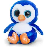 COFI Keel Toys Mini Pluche - Pinguïn -15 CM - Blau
