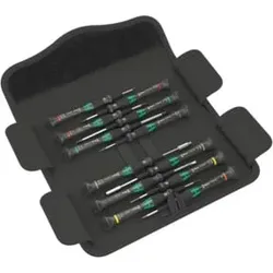 WERA Elektronik-Schraubendreher-Sortiment Kraftform-Micro, Anzahl Schraubendreher: 12