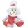 Trötsch Verlag TRÖTSCH Plüsch Schneemann 16 cm Rot