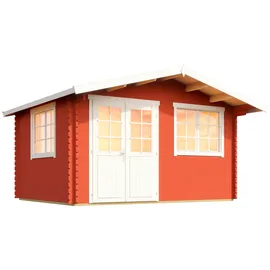 Lasita Maja Norderney 2 4 x 4 m Schwedenrot