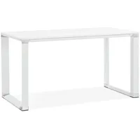 KADIMA DESIGN Computertisch | 140x70x74 cm | Kompakt Platzsparend