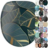 Sanilo WC-Sitz mit Absenkautomatik, viele schöne Toilettensitze direkt vom Hersteller, Premium Toilettendeckel, moderner Klodeckel, leichte Montage grün