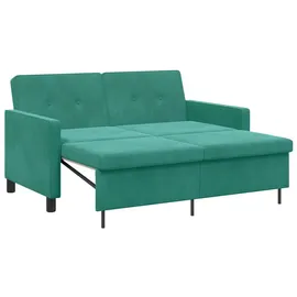 vidaXL Schlafsofa Türkis Stoff