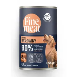 PetRepublic Fine Meat Rindfleischschale 400g für Hunde
