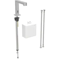 Geberit Brenta Waschtischarmatur, Ausladung 195mm, mit Mischer, Generatorbetrieb, mit