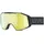 Uvex gravity FM, Skibrille, black matt/yellow-orange, one size
