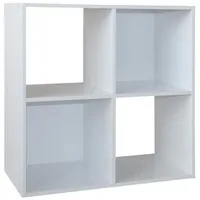 Hti-Living Bücherregal 6060 1-tlg. 40 x 30 x 180 cm Weiß