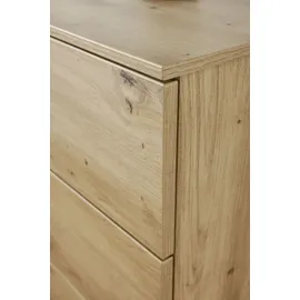 Rauch Nachtkommode RAUCH "Nachttisch Nachtschrank Nachtkonsole FLIPP", eiche artisan, B:40cm H:61cm T:42cm, Holzwerkstoff, Sideboards, mit 3 Schubladen und Soft-Close-Funktion