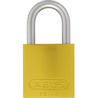 ABUS Vorhängeschloss 72LL/40 gelb