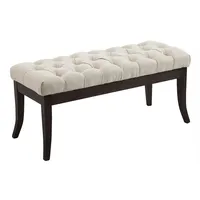 CLP Sitzbank Ramses Stoff antik-dunkel creme/100 cm