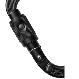 Edelrid HMS-Karabiner Nacht Schwarz/Grau