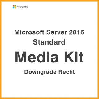 Microsoft Server 2016 Standard Media Kit | Downgraderecht