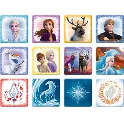 TREFL Puzzle 2in1+Memo Disney Frozen 93335 34+48Teile 2x12 Memokarten