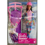 Barbie Winter Sports Sled Doll