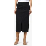 Noisy May Nmkath NW SLIT MIDI SKIRT VI478BL Noos Rock, Black denim), S EU
