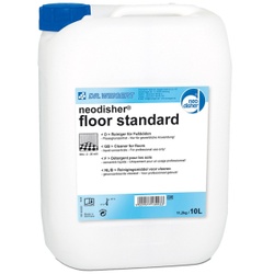 Dr. Weigert neodisher floor standard Reinigungsmittel, Reinigungsmittel entfernt zuverlässig organische und anorganische Rückstände, 10 Liter - Kanister