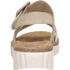 Rieker Keilsandaletten Damen Beige 41