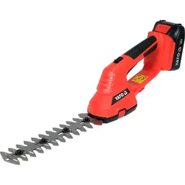 Yato Gras- und Heckenschere 18V 10 cm inkl. 1 x 2,0 Ah + Ladegerät