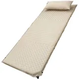 OEM King Camp Comfort Einzel-selbstaufblasmatratze - Beige