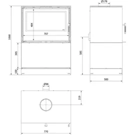 Kratki Kari Stahl Schwarz