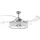 Beacon Lighting Corbelle 122 cm Deckenventilator chrom/transparent