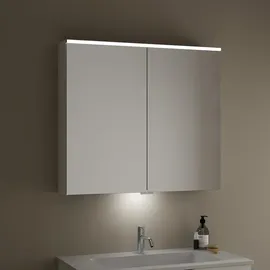 Burgbad Eqio 90 cm weiß glanz LED-Waschtischbeleuchtung