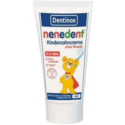 Nenedent Kinderzahncreme ohne Fluorid Standtube