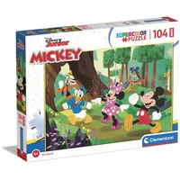 CLEMENTONI Mickey und seine Freunde 104 Teile