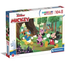 CLEMENTONI Mickey und seine Freunde 104 Teile