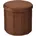 Hocker 38 x 38 x 38 Braun