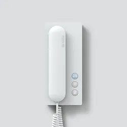 Siedle BTS 850-02 W, Telefon, Weiß, Siedle, Oberfläche, Siedle In-Home, 91 mm