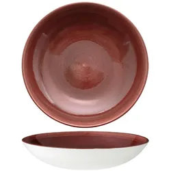 Churchill 12 x Schale rund 24,8cm STONECAST PATINA Red Rust