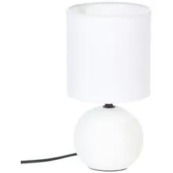 Atmosphera Weiße Keramiklampe H25