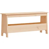 VidaXL Flurbank 100x28x45 cm Massivholz Kiefer
