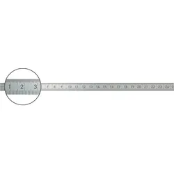 FORMAT Biegsamer Stahlmassstab 150x13mm rostfräser