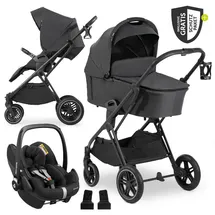 hauck 3in1 Kinderwagen-Set Vision X Trio Set Silver