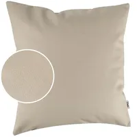 Kisska Kissenbezug Kunstleder Dekokissen Sofakissen Leder-Kissenbezüge Kissenhülle Kissen KUMO