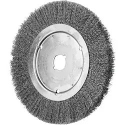 PFERD Rundbürste schmal ungezopft RBU Ø250x20xvariable Bohrung Stahl-Draht-Ø0,25