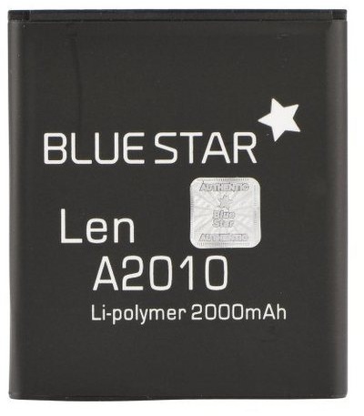 BlueStar Bluestar Akku Ersatz kompatibel mit Lenovo BL-253 A2580 A2860 A2010 2000 mAh Li-Poly Batterie Handy Accu Smartphone-Akku