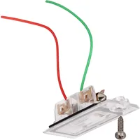 AIC Kennzeichenleuchte links mit Glühlampe für AUDI 56443