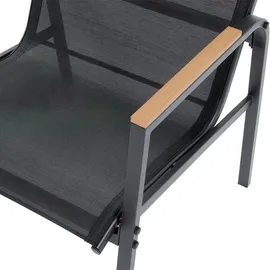 beautysofa THAITI Set 4-tlg. Schwarz