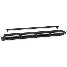 Equip Patch Panel 24-Port Cat.6 Schwarz