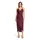 Vera Mont Abendkleid mit Raffung Rot 44
