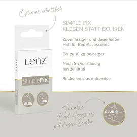 Lenz WC-Bürstengarnitur Vida Chrom
