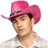 Boland Cowboyhut Django rosa One Size