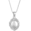 Elli PREMIUM Amulett Medallion Ornament 925er Silber Ketten   Damen