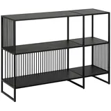 MID.YOU Kommode, Schwarz, Holzwerkstoff, 2 Fächer, 120x83x35 cm, Wohnzimmer, Kommoden, Kommoden